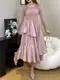 Pleated Gown with Sleeves 0.500 Kg by Pleats Clothing 3