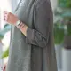 Long Pleated Gown Optional (You Can Buy Samples to Check the Quality Before Placing an Order) - - Pleats Clothing 6