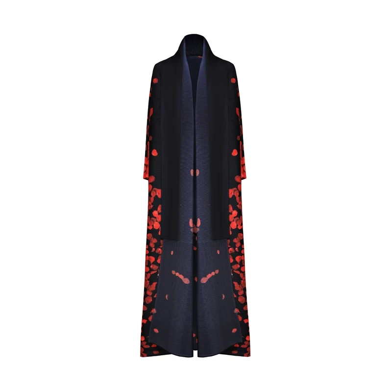 Plis Fabricant de vêtements Expédition rapide Abaya 2024 Nouvelle Femme Dubaï Polyester Plissé Bonne Qualité Abaya À La Mode Imprimé Smolin Abaya Fournisseur 1