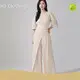Pleated Peplum Jacket Accept Customized Color by Pleats Clothing 1