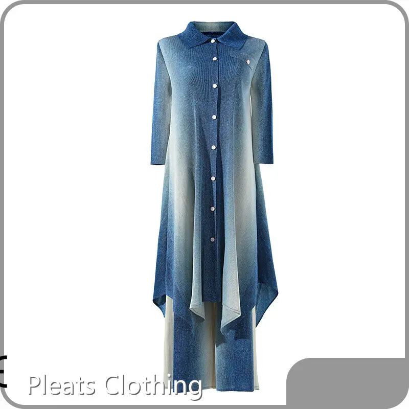 Gold Pleated Gown 0.500 Kg by Pleats Clothing 1