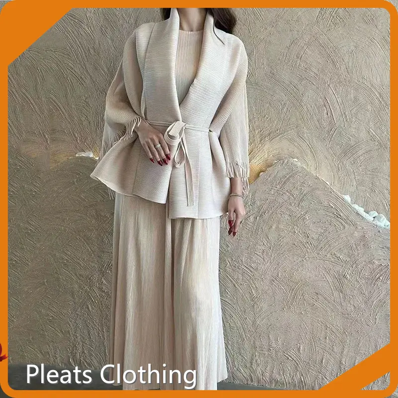 Long Sleeve Pleated Gown Pay with the World’s Most Payment Methods. by Pleats Clothing 1