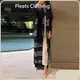 Pleated Gown Pay with the World’s Most Payment Methods. - - Pleats Clothing 1