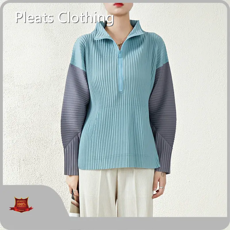 Pleated Shorts Plus Size Pleated Top - - Pleats Clothing 1