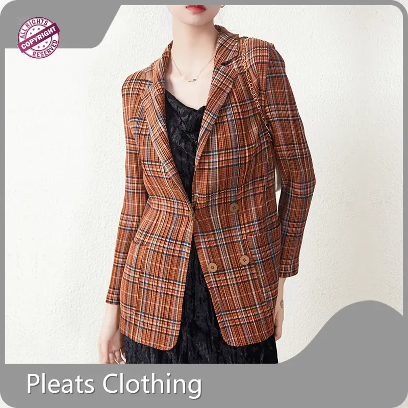 Gold Pleated Gown 7-10 Working Days - - Pleats Clothing 1