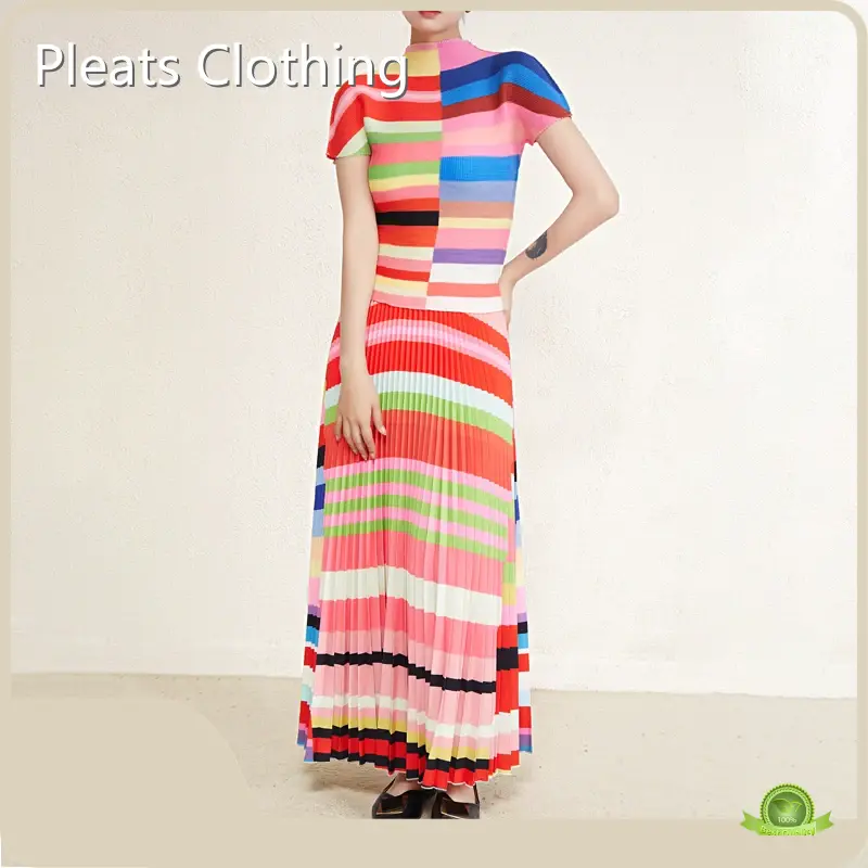 Pleated Tiered Ruffled Strapless Gown by Pleats Clothing 1