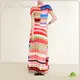 Pleated Tiered Ruffled Strapless Gown by Pleats Clothing 1