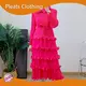 Sleeveless Pleated Gown Pleated Dress - - Pleats Clothing 1