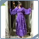 Pleated Gown with Sleeves - - Pleats Clothing-1 1