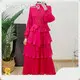 Silk Pleated Gown Pleated Dress by Pleats Clothing 1