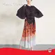 Pleated Gown with Sleeves Fast Shipping to Over 200+ Countries & Regions. by Pleats Clothing-1 1