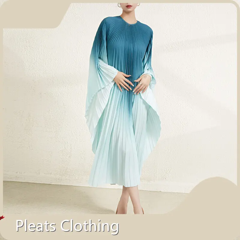 Red Pleated Gown 3-7working Days - - Pleats Clothing 1