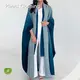 Long Sleeve Pleated High Neck Gown - - Pleats Clothing-1 1