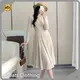 Silk Pleated Gown Accept Customer Logo by Pleats Clothing 1