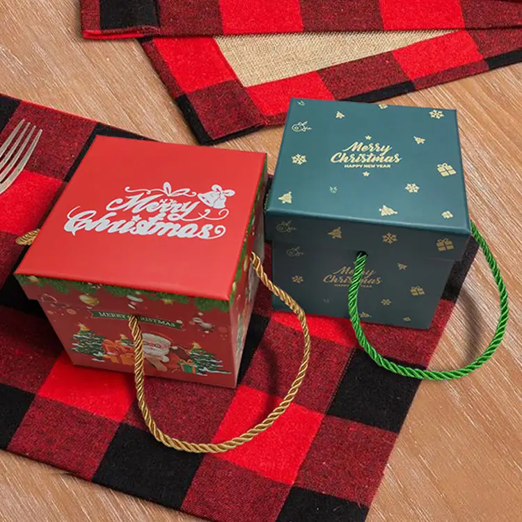 Custom creative Christmas gift box Exquisite gift packing box 1