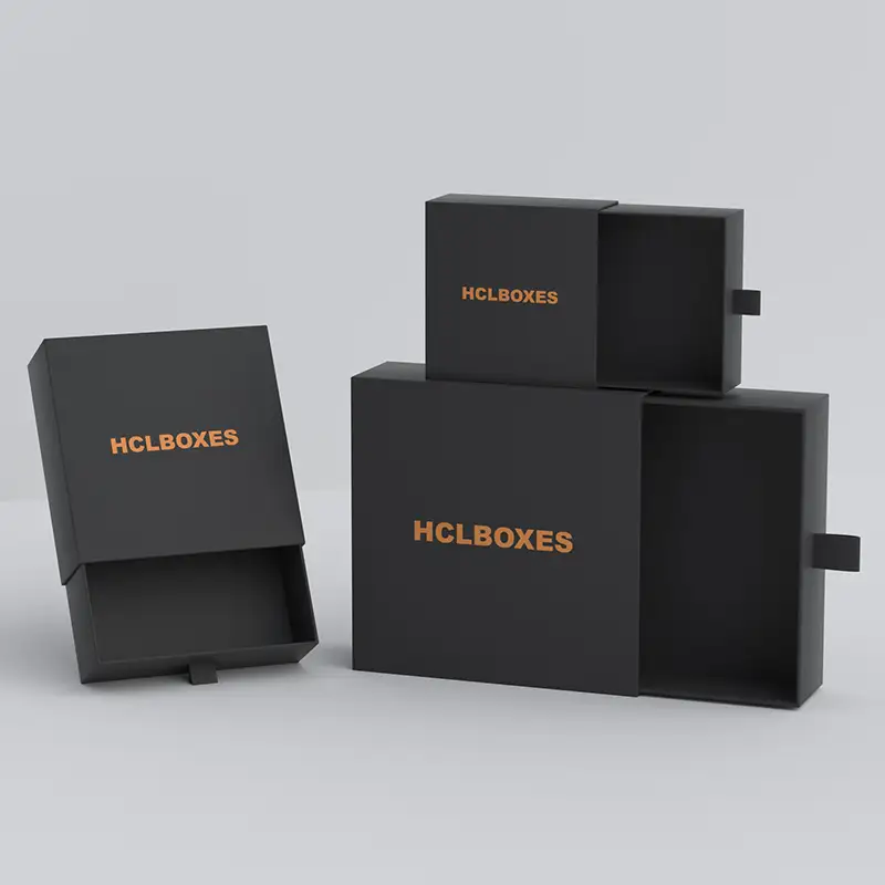 Custom Logo Luxury Recyclable Folding Jewelry Packaging Box Matt Lamination Cardboard Gift Box for Bracelet Earring Ring Ribbon 1