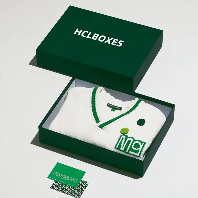 Wholesale Luxury Custom Clothing Packaging Boxes Premium Paper Design for Clothing Stores 1