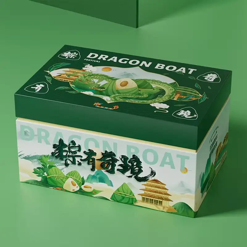 علبة قابلة للتخصيص، مزينة بنقش ذهبي بارز، وتغليف لامع غير لامع، وطلاء بالأشعة فوق البنفسجية، وبطانة إسفنجية من الورق، وقابلة لإعادة التدوير 1