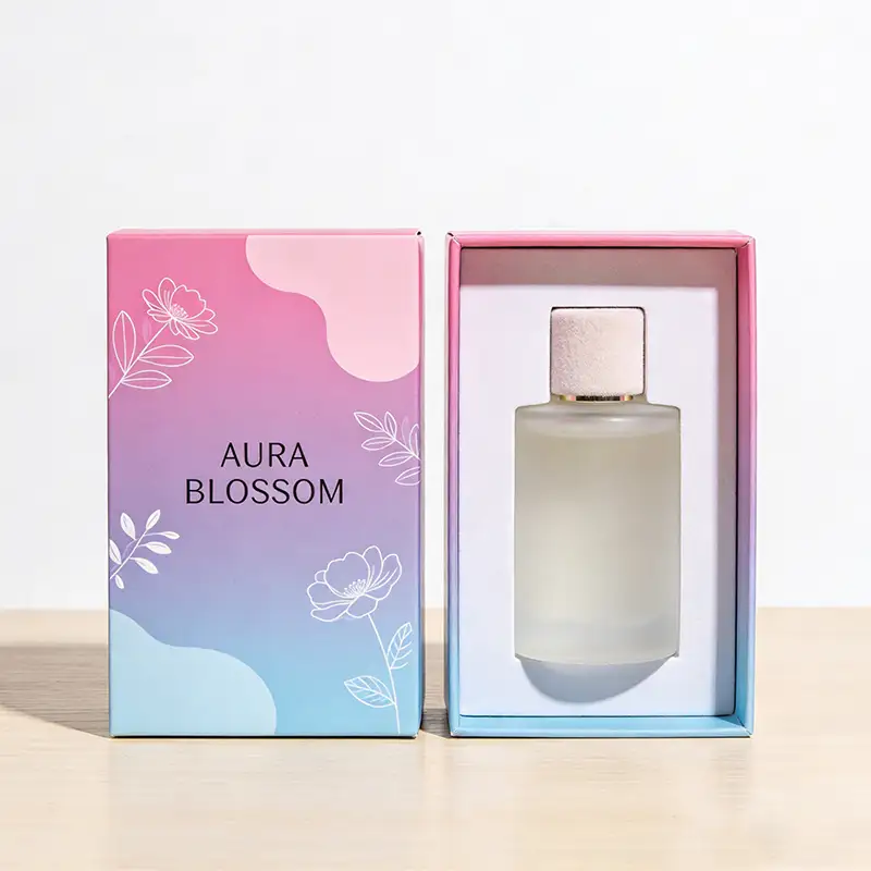 علبة هدايا قابلة لإعادة التدوير من Heaven Earth Covering، مصنوعة من الكرتون المقوى، تغليف هدايا، عطر عربي احترافي، علبة بشعار مخصص 1