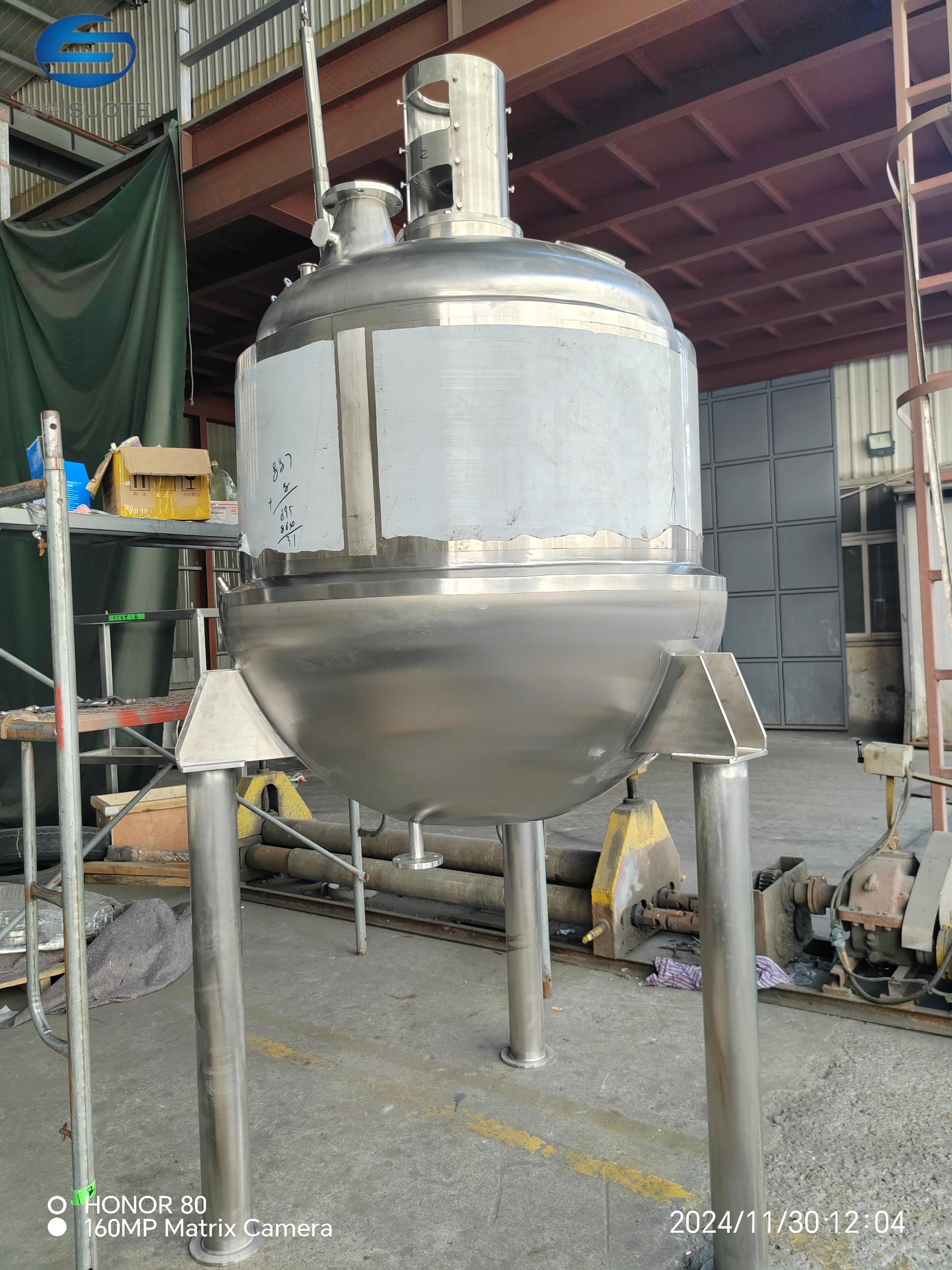 No Pollution Low Noise Anti-Corrosion Hemispherical Type Spherical Vacuum Relief Concentrator Electric Motor Distillation Used 5