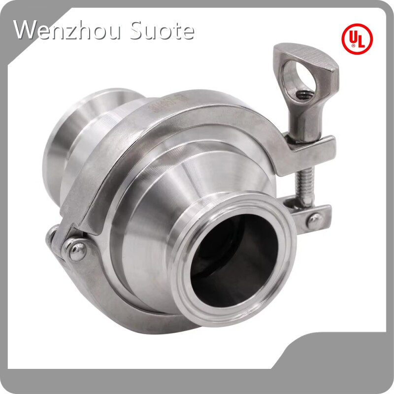 Wenzhou Suote Sanitary Check Valve Sanitary Check Valvewith Custom Services 1