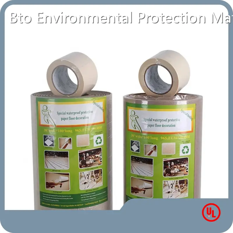 Temporary Floor Protection Paper Floor Films - for Building - Bto 1