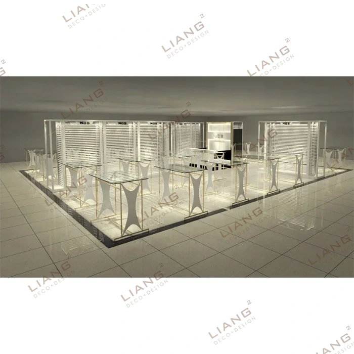 Op maat gemaakte kledingwinkel display rek kledingstandaard winkel display rekken hangrail display plank voor kledingwinkel 1