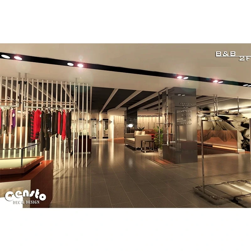 Espositori per negozi di abbigliamento, mobili, accessori per negozi e scaffali per abbigliamento per negozi di abbigliamento da donna 1