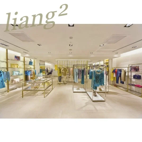 Móveis personalizados para loja de roupas femininas, vitrine de exposição de design de interiores 1