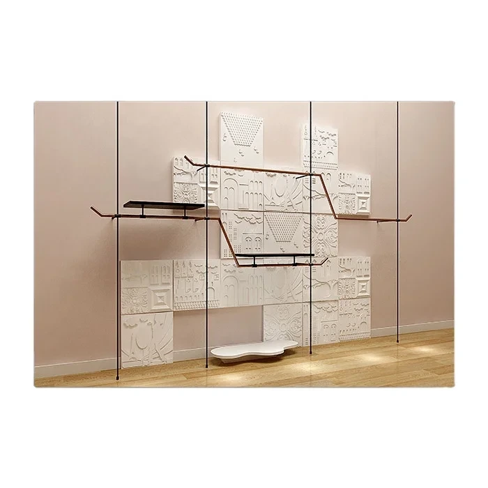 Acessórios personalizados para vitrines, móveis para vitrines, estandes para vitrines, decoração para lojas, acessórios para lojas 1