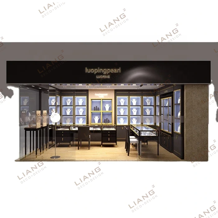 Glass Jewelry Showcase Jewelry Display Whole Store Decoration Jewelry Display Showcase 1