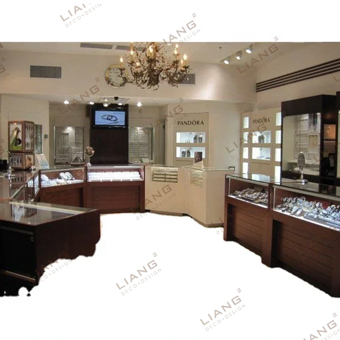 Bespoken Jewelry Store Counter Display Shop Decoration Ideas Shop Display Jewelry Store Glass Display Case 1