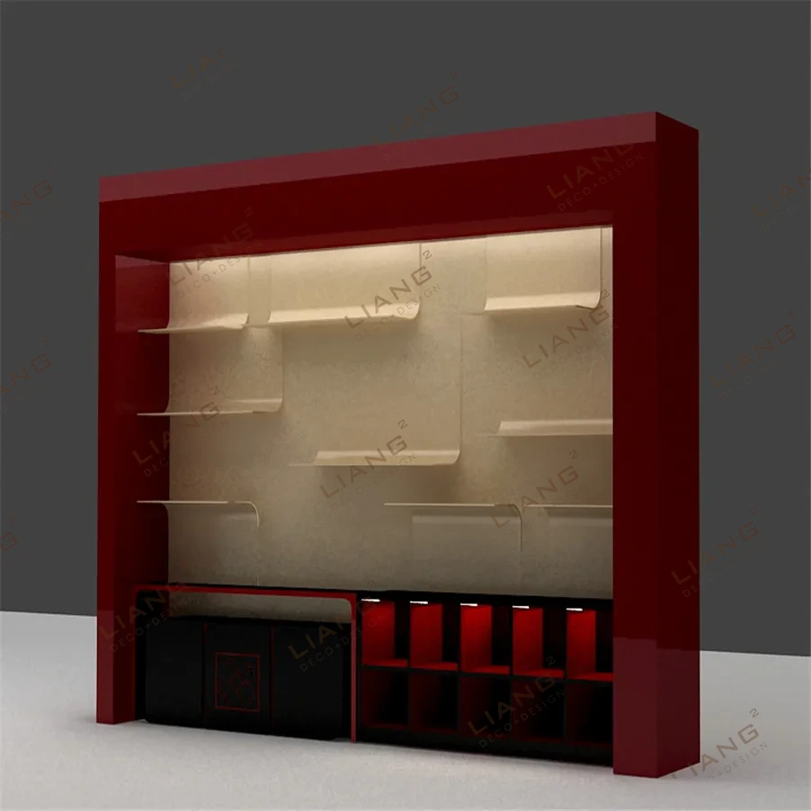 Customizable Fashion Jewelry Display With Jewelry Showcase Display 1