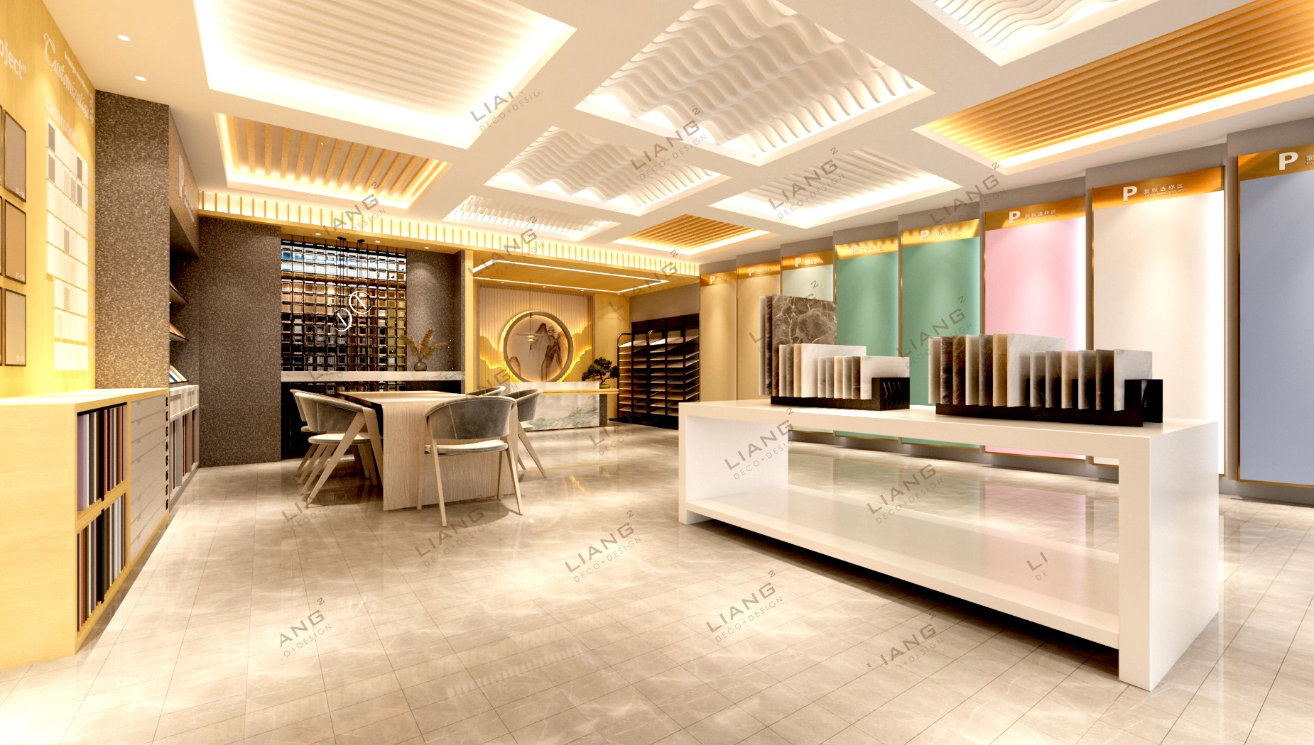 Inredningsmaterial Showroom-design & Specialbyggnation 1