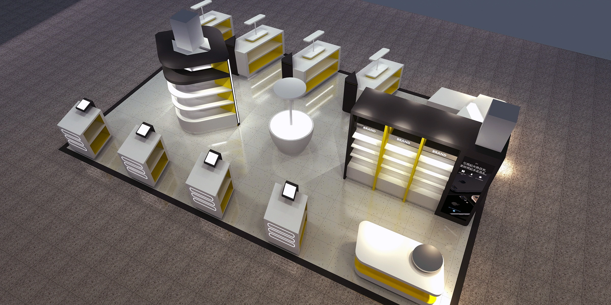 Custom Retail Store for Electronics Brand 1