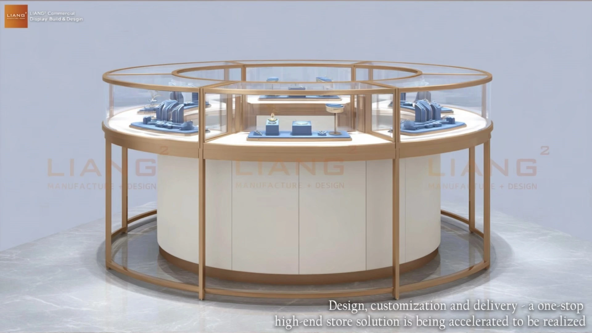Design, customization and delivery - a one-stop high-end store solution is being accelerated to be realized 1