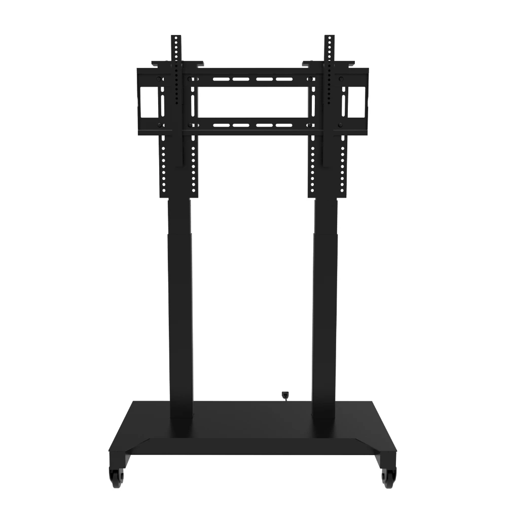 Сверхмощный моторизованный подъемник для телевизора Тележка для телевизора-Peacemounts PM-CTD-TV2-1 1