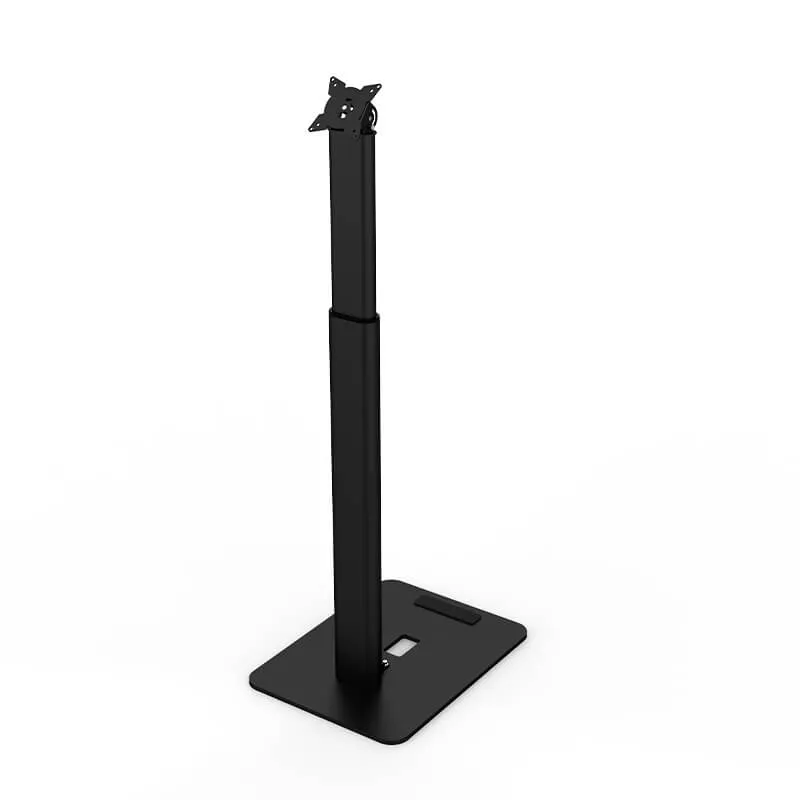 Flexible Foldable Floor Stand Universal Height Adjustable Metal Tablet Holder--PFS-1 7