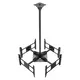 Folding Ceiling Tv Mount by Peacemounts 4