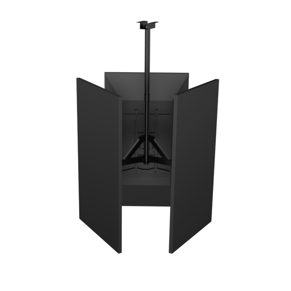 360 Grad drehbare TV-Deckenhalterung für 3 Fernseher – Peacemounts PRT –63 5