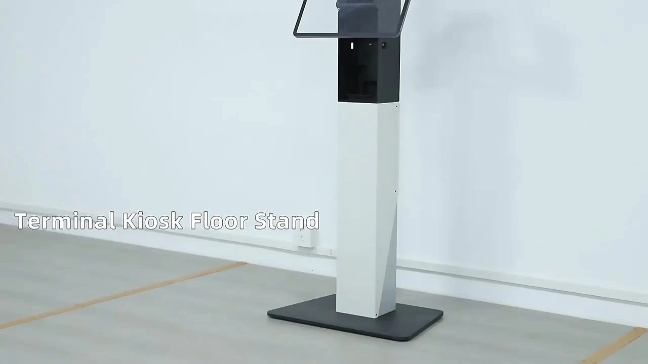 Stand Lantai Kiosk Terminal Untuk Pembayaran Layan Diri-Peacemounts KS-06 1