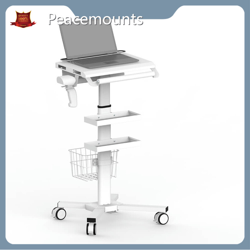 Stainless Steel Medical Trolley with Drawers by Peacemounts 1