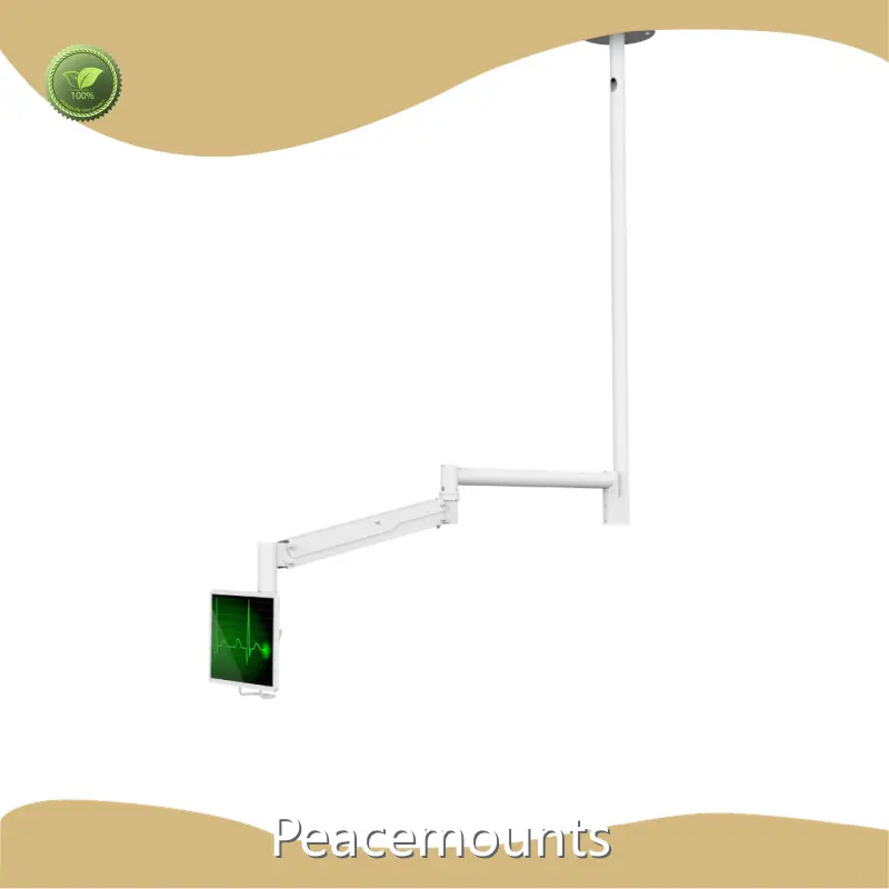 Patient Monitor Wall Mount Stand by Peacemounts 1