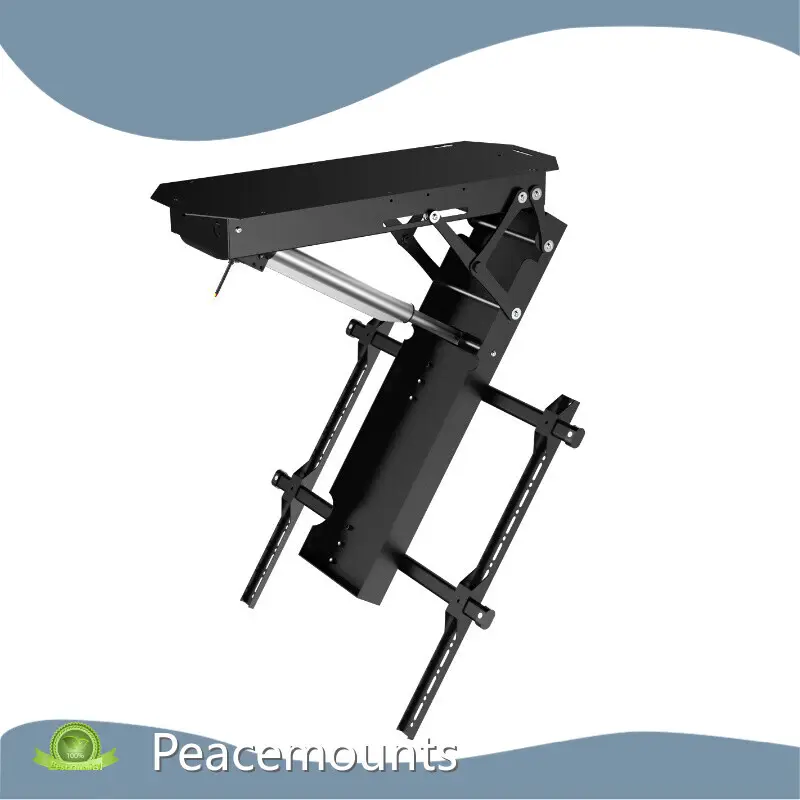 Motorized Tv Wall Mount with Remote Control - - Peacemounts 1