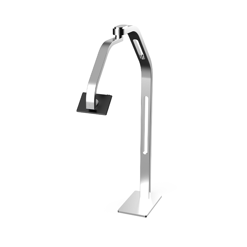 Customizable Universal Tablet Floor Stand Kiosk Metal Stand for Wig Shop--FSF-1 4