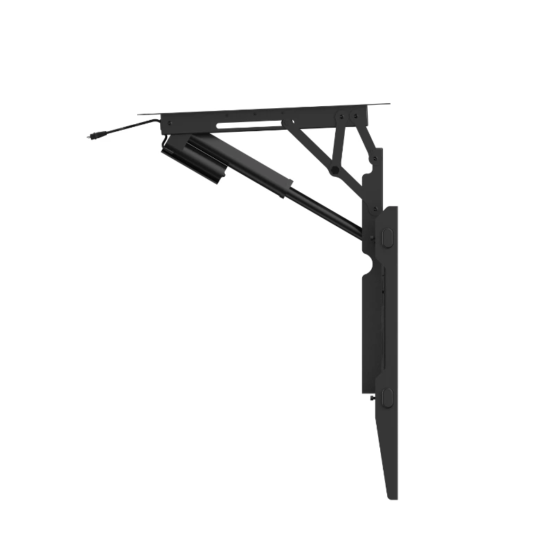 Motorized Flip Down TV Ceiling Mount nga adunay Remote Control TV Mounts --PM-MTV65 1