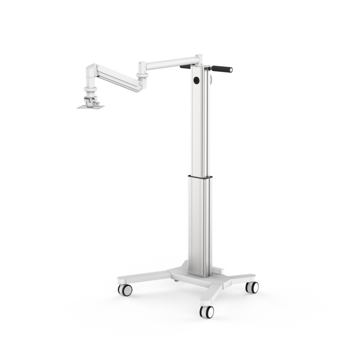 Height Adjustable Flexible Arm Beauty Lamp Floor Stand Trolley for Beauty Salons--MCS-09 1