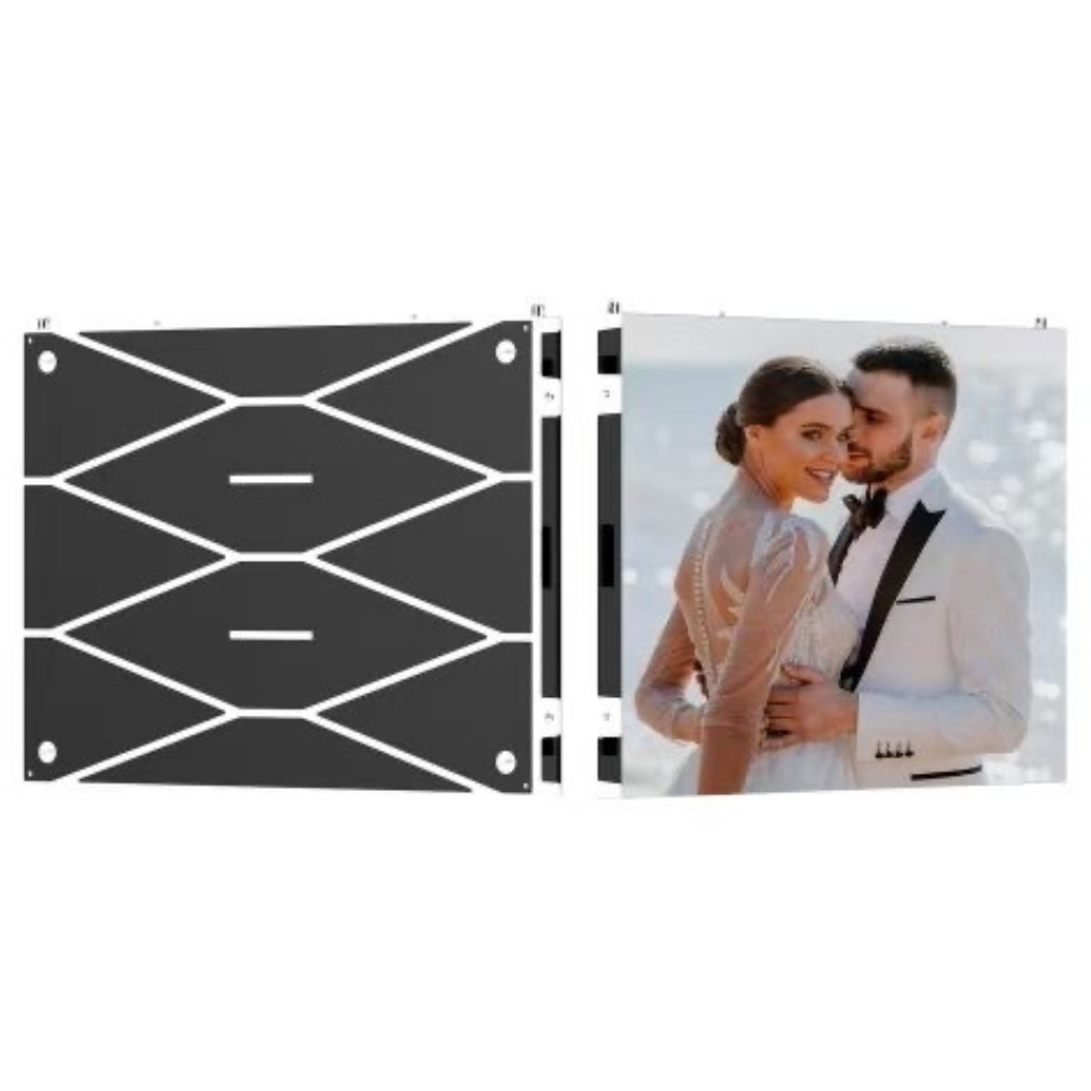Indoor LED Screen Display Cabinet Small Pitch Fixed TV Mount Curved Aluminum Alloy Video Wall Panel for Multi Size 4