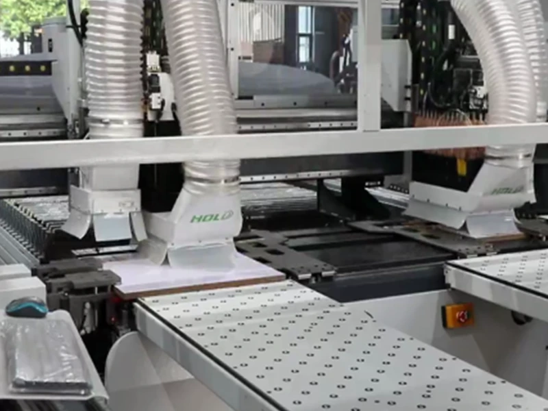 Centro de perfuração CNC (perfuração de seis lados de estação