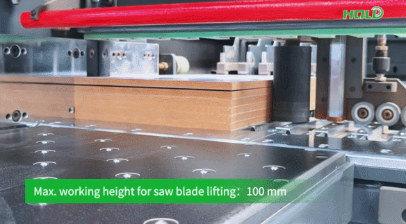 HOLD Front feeding panel saw:HP330 8